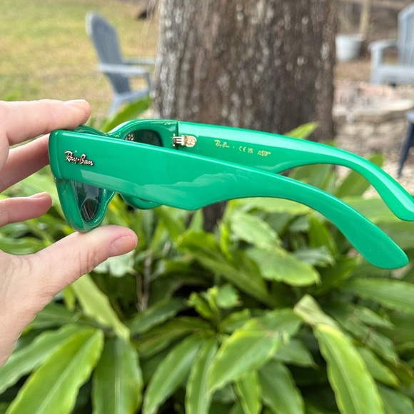 New authentic Ray-Ban ASAP rocky puffers polished Green Sunglasses - Picture 6 of 11